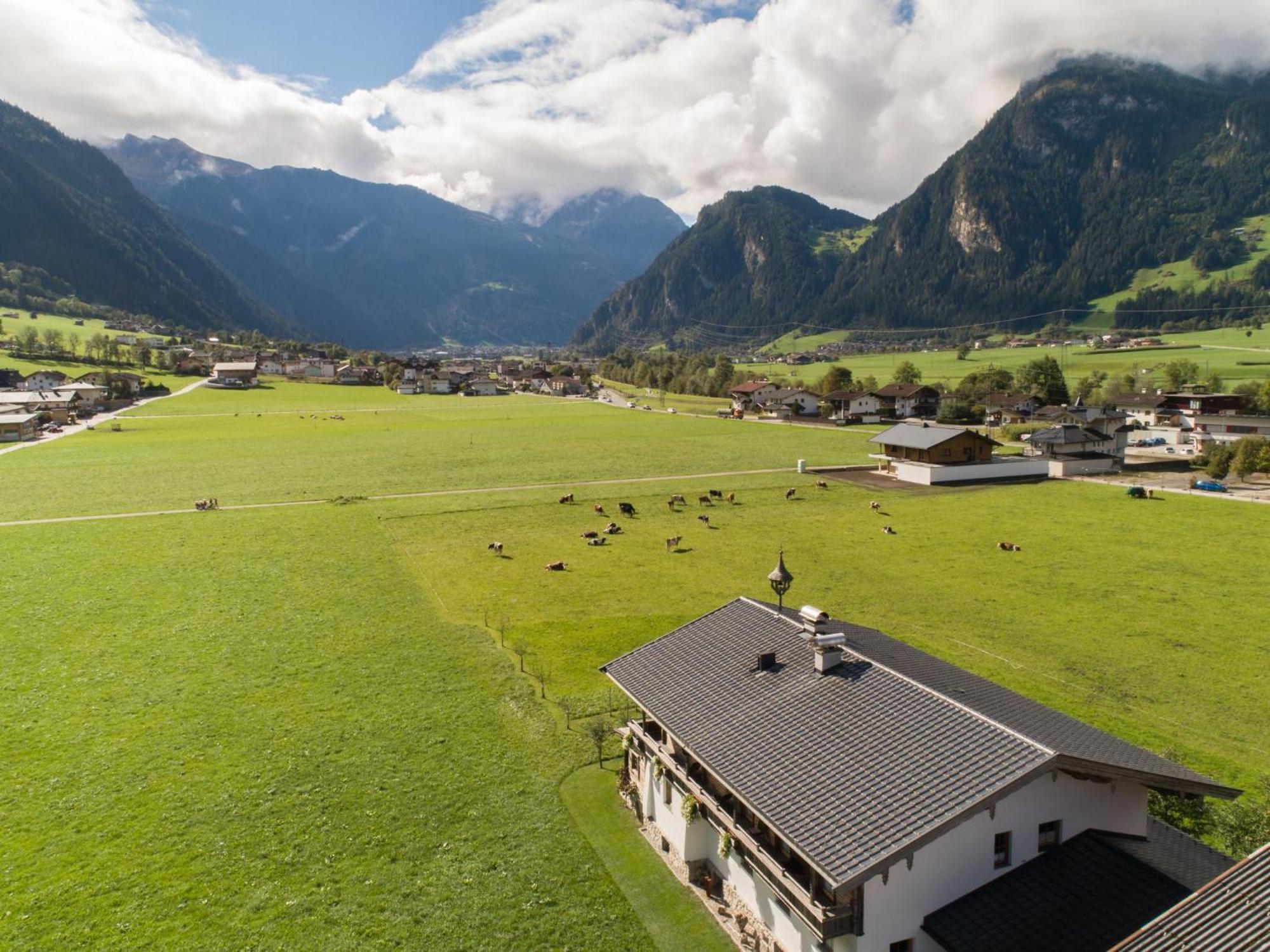 Blick Zum Mayrhofen Ramsau im Zillertal Exteriör bild