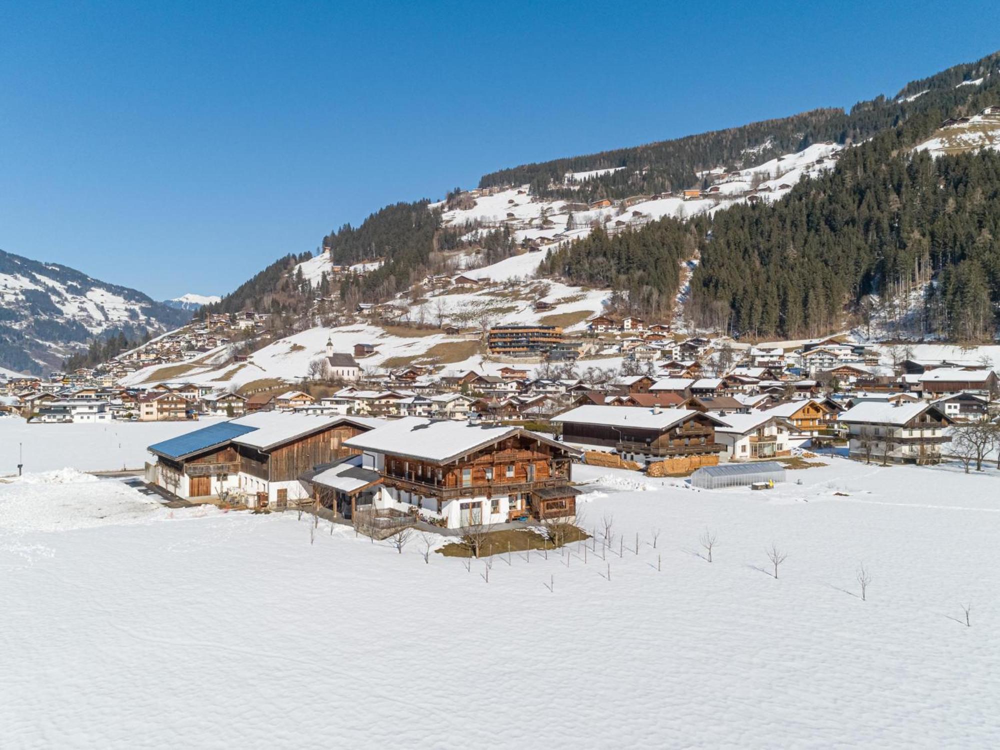 Blick Zum Mayrhofen Ramsau im Zillertal Exteriör bild