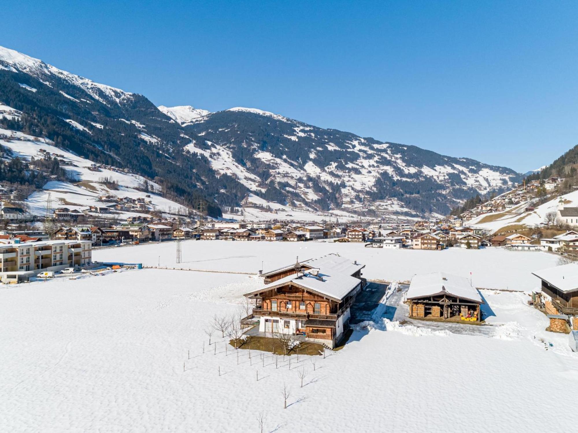 Blick Zum Mayrhofen Ramsau im Zillertal Exteriör bild
