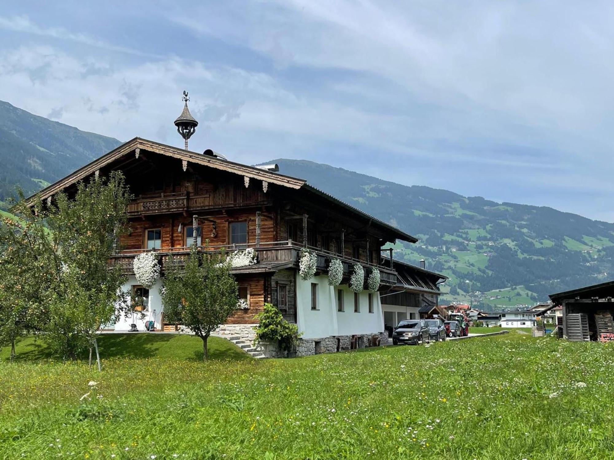 Blick Zum Mayrhofen Ramsau im Zillertal Exteriör bild