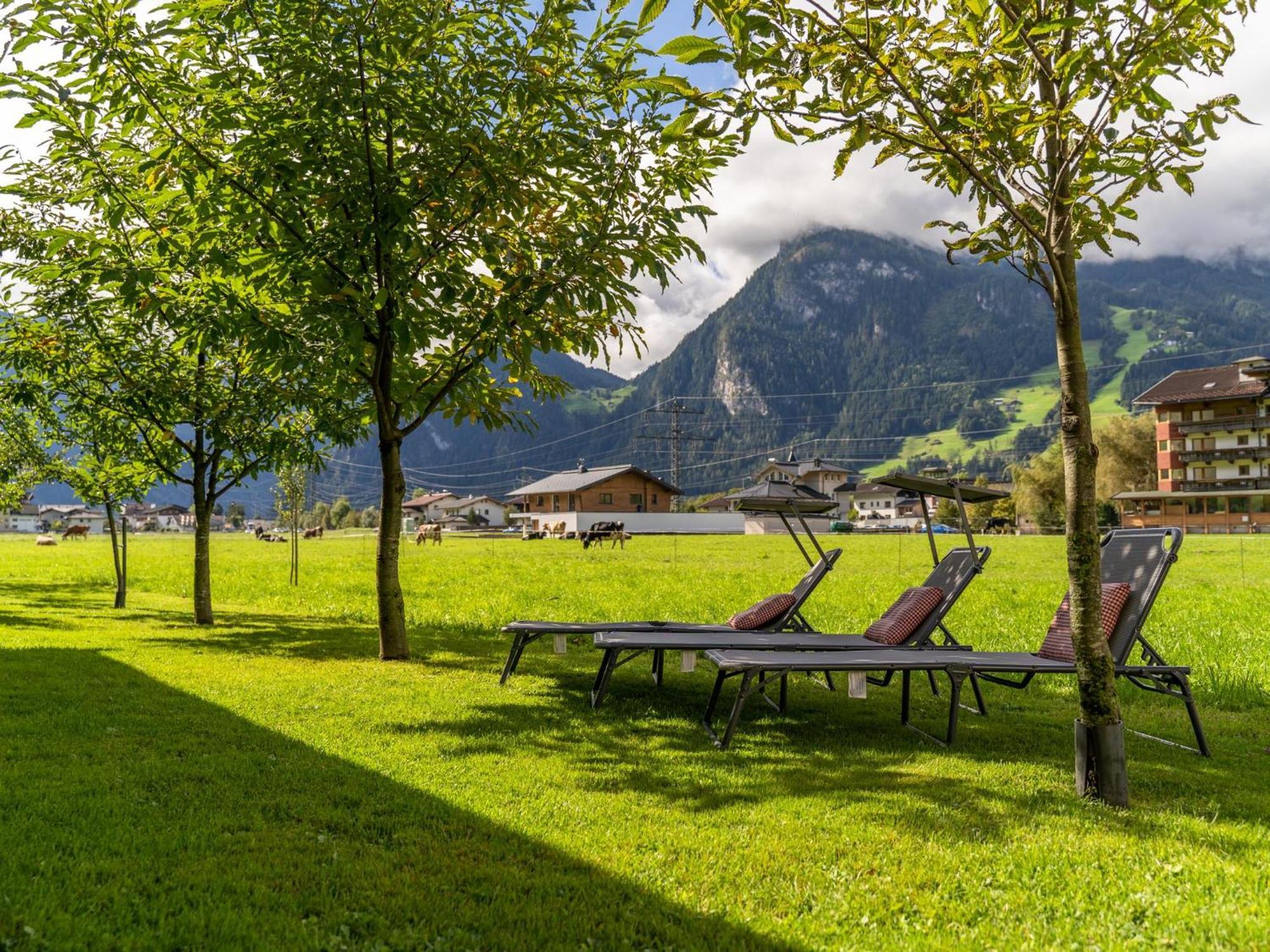 Blick Zum Mayrhofen Ramsau im Zillertal Exteriör bild