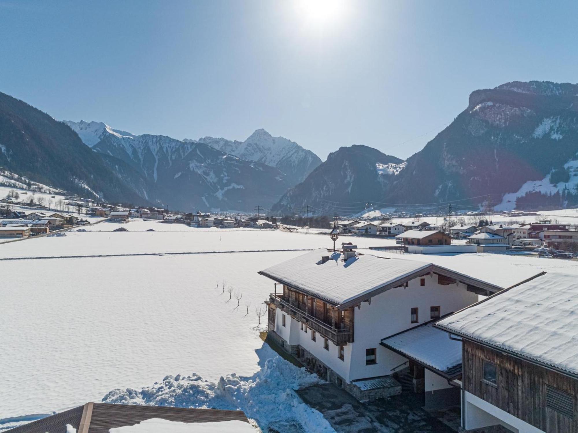 Blick Zum Mayrhofen Ramsau im Zillertal Exteriör bild